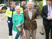 Stolpersteenlegging Bertha Heijmans-Heimans woensdag 9 juli 2014. Foto’s Kyra Broshuis, Ans Luiken en Fons Monasso.